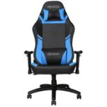 SPAWN Knight series črno-moder gaming stol