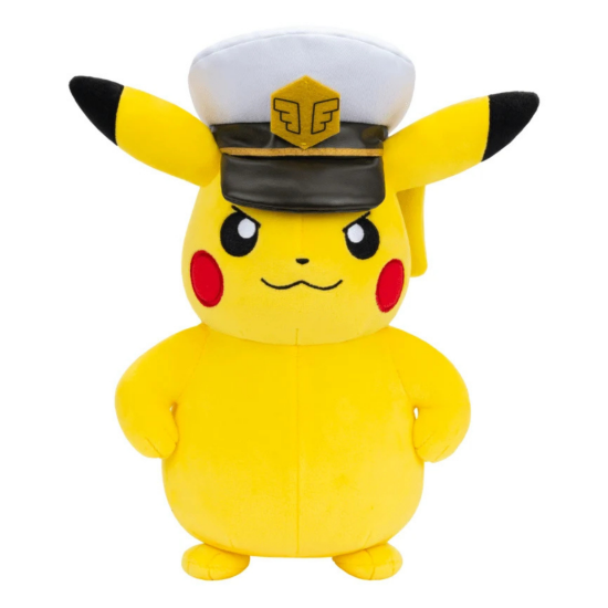 POKEMON - CAPTAIN PIKACHU pliš 20CM