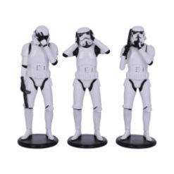 NEMESIS NOW Three wise Stormtrooper figurica