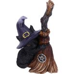 NEMESIS NOW FAMILIARS BROOM 11,5CM figura