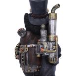 NEMESIS NOW STEAMSMITH'S CAT 19,5CM figura