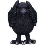 NEMESIS NOW THREE WISE RAVENS 8,7CM set figur