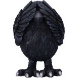 NEMESIS NOW THREE WISE RAVENS 8,7CM set figur