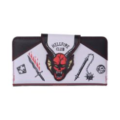 NEMESIS NOW STRANGER THINGS HELLFIRE CLUB EMBOSSED denarnica 18.5CM