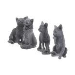 NEMESIS NOW LUCKY BLACK CATS 9CM figurica