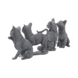 NEMESIS NOW LUCKY BLACK CATS 9CM figurica