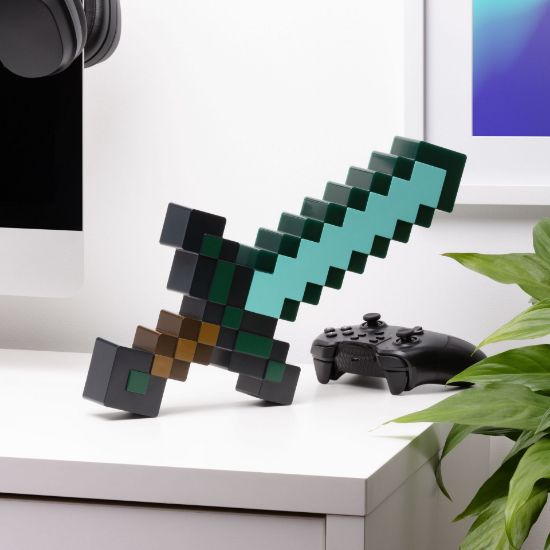 PALADONE Minecraft diamond sword namizna svetilka