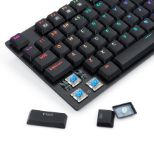 REDRAGON APS TKL K607 RGB MEHANSKA TIPKOVNICA - MODRA STIKALA