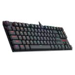 REDRAGON APS TKL K607 RGB ŽIČNA GAMING TIPKOVNICA - RDEČA STIKALA