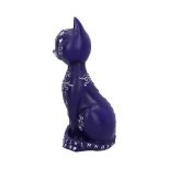 NEMESIS NOW MYSTIC KITTY PURPLE figura 26CM