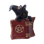 NEMESIS NOW KITTY'S GRIMOIRE (RED) 8,2CM figura
