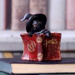 NEMESIS NOW KITTY'S GRIMOIRE (RED) 8,2CM figura