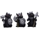 NEMESIS NOW CAT CRUSADERS set figur