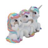 NEMESIS NOW THREE WISE CUTIECORNS figure 9.5CM
