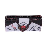 NEMESIS NOW STRANGER THINGS HELLFIRE CLUB EMBOSSED denarnica 18.5CM