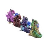 NEMESIS NOW HATCHLING TREASURES (SET OF 4) figure 5.5CM