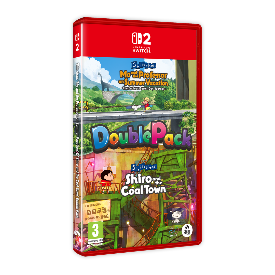 Shin Chan: Me and the Professor on Summer Vacation & Shiro and the Coal Town Double Pack (Nintendo Switch 2)
