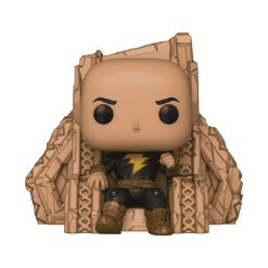 FUNKO POP DELUXE: BLACK ADAM - BLACK ADAM ON THRONE