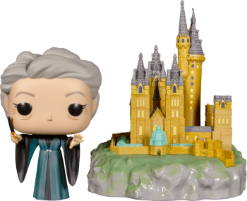 FUNKO POP TOWN: HARRY POTTER - MINERVA W/HOGWARTS