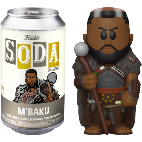 FUNKO SODA: BLACK PANTER - M'BAKU W/CH(M)