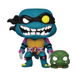 FUNKO POP MOVIES: TEENAGE MUTANT NINJA TURTLES - SLASH & PRE-MUTATED SLASH