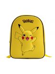 POKEMON - PIKACHU - JUNIOR nahrbtnik EVA 3D 32 cm - rumene barve