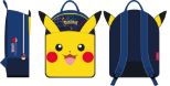 POKEMON - PIKACHU - JUNIOR nahrbtnik 32 cm modre barve