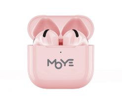 MOYE AURRAS 3 LITE brezžične slušalke - roza barve
