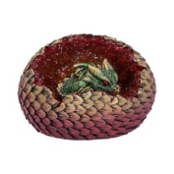 NEMESIS NOW GEODE HOME (GREEN) figura 10.7CM