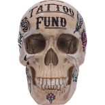 NEMESIS NOW Bone Tattoo Fund hranilnik