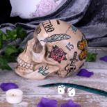 NEMESIS NOW Bone Tattoo Fund hranilnik