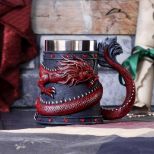 NEMESIS NOW DRAGON COIL RED vrč 16CM