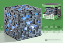 NOBLE COLLECTION Minecraft Illuminating diamond ore replika