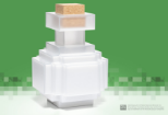 NOBLE COLLECTION Minecraft Illuminating potion bottle replika