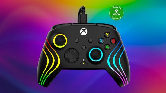 TURTLE BEACH XBOX AFTERGLOW WAVE žični kontroler črne barve