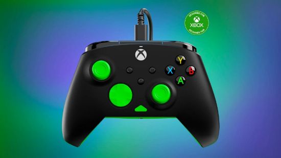 TURTLE BEACH XBOX REMATCH ŽIČNI KONTROLER ČRNO ZELENE BARVE