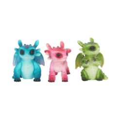NEMESIS NOW TINY DRAGONS (SET OF 3) figure 6.5CM