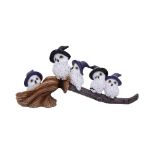 NEMESIS NOW FEATHERED BROOMSTICK figura 26CM