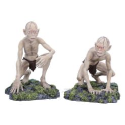 NEMESIS NOW LORD OF THE RINGS GOLLUM AND SMEAGOL (SET OF 2) figuri 13CM