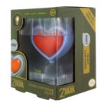 PALADONE The Legend of Zelda heart container 3D namizna svetilka