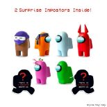 PMI AMONG US CREWMATE FIGURES - 8 BUDDIES DELUXE BOX (S1)