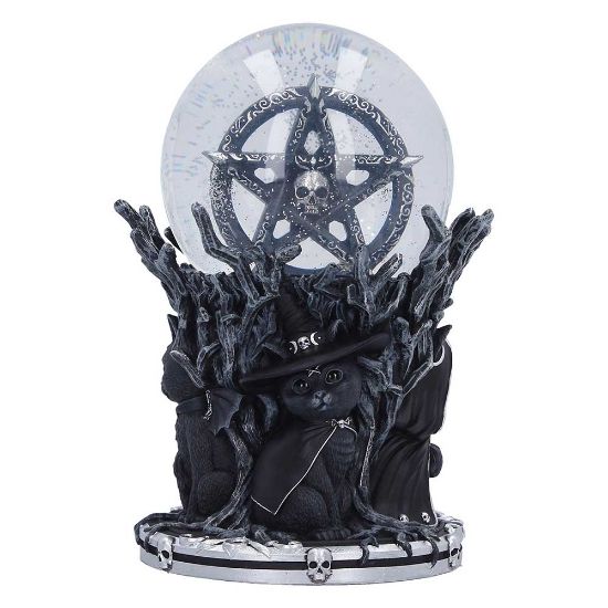NEMESIS NOW CULT CUTIES CIRCLE OF MISCHIEF snežna krogla 18CM