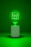 PALADONE Minecraft creeper LED neon bulb namizna svetilka