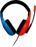 BIGBEN NINTENDO SWITCH HEADSET RED/BLUE