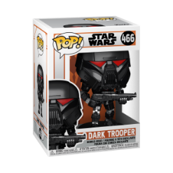 FUNKO POP STAR WARS: MANDALORIAN - DARK TROOPER (BATTLE)