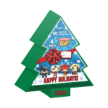 FUNKO POCKET POP: DC HOLIDAY - TREE HOLIDAY BOX 4-PACK