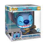 FUNKO POP JUMBO: STITCH - W/UKELELE