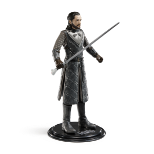 NOBLE COLLECTION Bendyfig Game of Thrones Jon Snow figurica