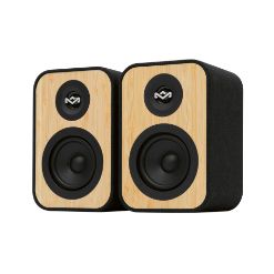HOUSE OF MARLEY UPLIFT BT BOOKSHELF SPEAKERS SIGNATURE BLACK
