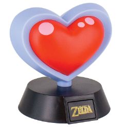 PALADONE The Legend of Zelda heart container 3D namizna svetilka